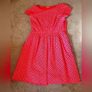Eshakti class (18) plaid dress with pockets
